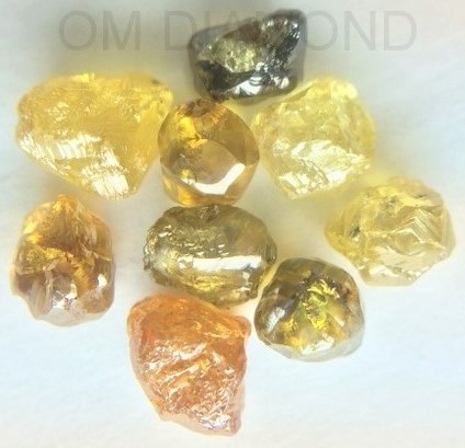 Fancy Natural Colors Rough Diamonds
