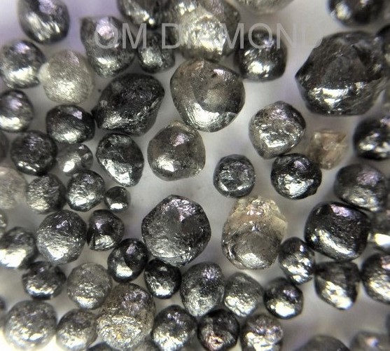 Salt and Pepper Rough Diamond Balls