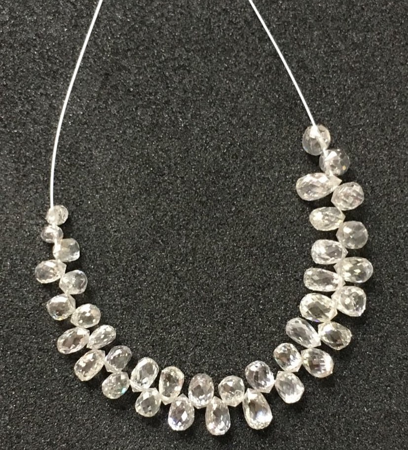 White Briolettes