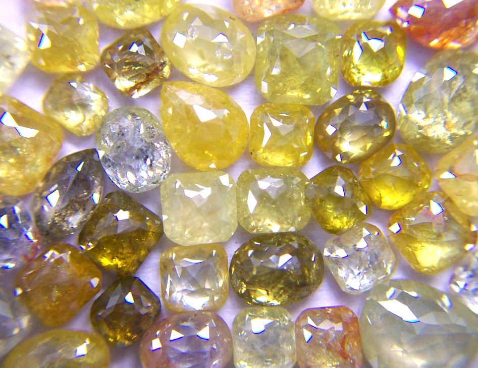 Bright Fancy Colors & Shapes of Diamonds