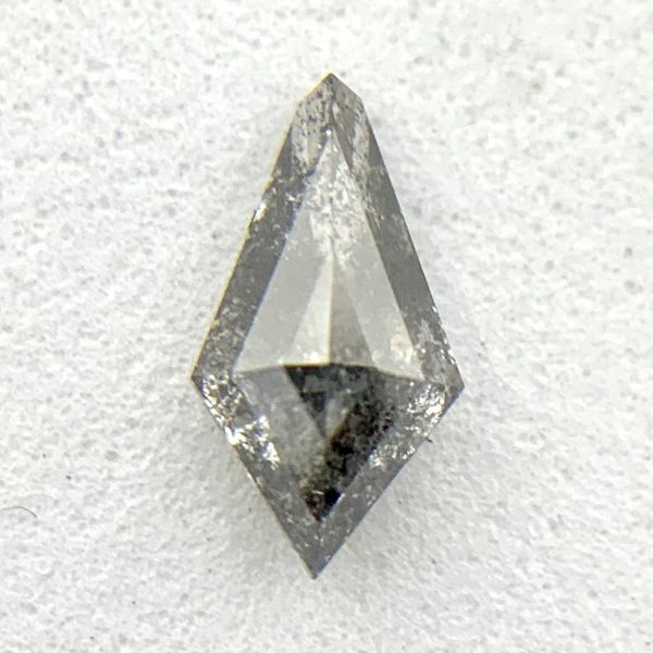 Kite Cut Salt and Pepper Diamond - Image 2