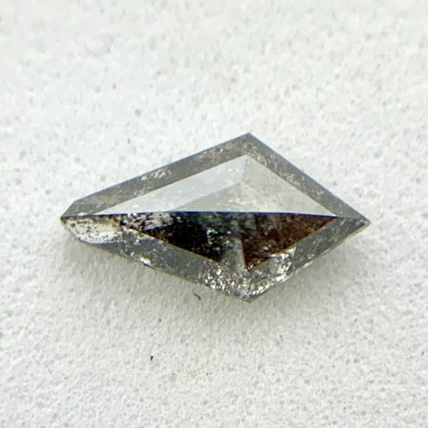 Kite Cut Salt and Pepper Diamond - Image 3