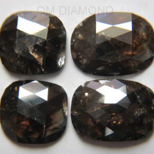 Pairs of Dark Salt & Pepper Diamonds