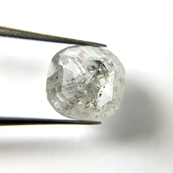 Salt and Pepper Cushion Cut Diamond - Image 2